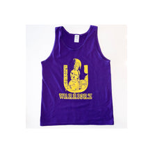 Load image into Gallery viewer, Unisex Purple and Gold Warriorz Tank Top