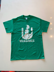 Unisex University Of Warriorz T- Shirts